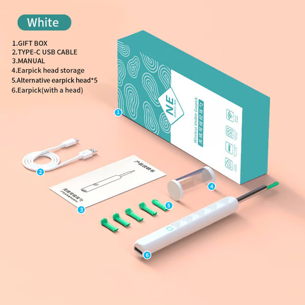 HD visuaalne kõrvapuhastaja | EARSCAN
