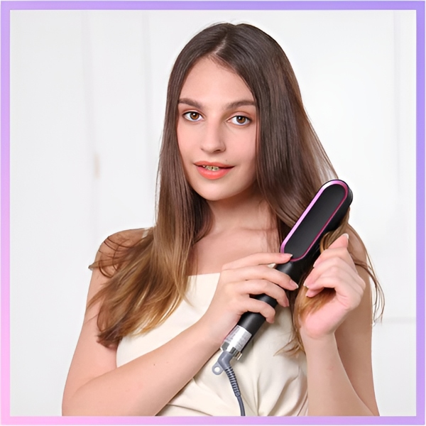 Keraamiline juuksesirgendaja ja kamm | LISSEYA