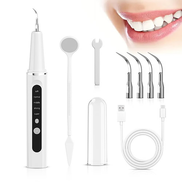 Elektriline hambapoleerija - 5 režiimi, LED-tuli, USB-C | DENTELA
