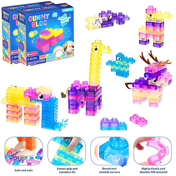 Pehmed kokkupandavad klotsid | JELLYFUN