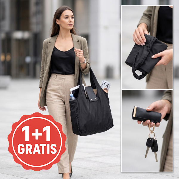 Kokkupandav nahast kott | SHIFTBAG 1+1 TASUTA